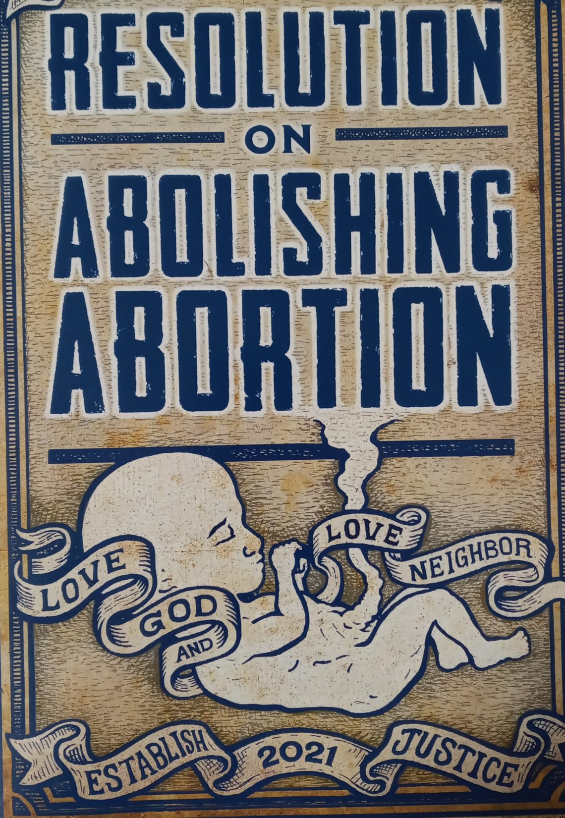 Support for Utah/Idaho Southern Baptist Resolution on Abolishing Abortion